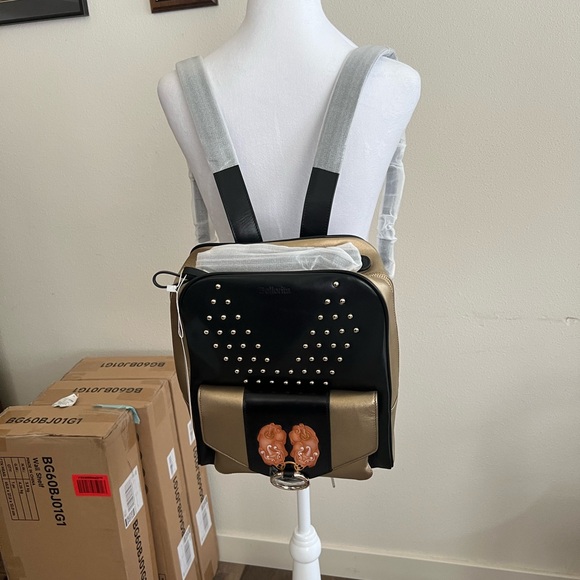 Women’s Bellorita hand painted leather back pack purse - Picture 1 of 7